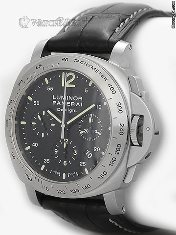 replica Panerai PAM 250 -  Luminor Daylight Chronograph - 44mm Stainless Steel - Boxes/Papers 100% Complete & As-New WATCHES 1 