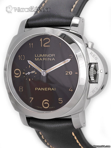 replica Panerai PAM 359 - Luminor 1950 Marina 3 Days - 44mm Stainless Steel - aka THE DIRTY DIAL Pre-Owned As New WATCHES 1 