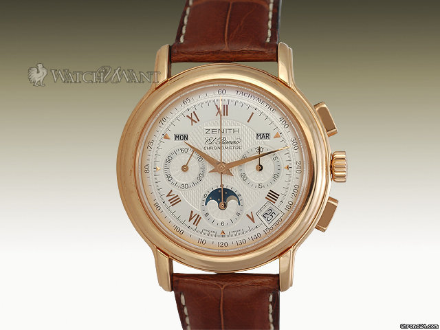Zenith El Primero Chronomaster T Chronograph - 40mm Rose Gold - 17.0240.410 WATCHES 2