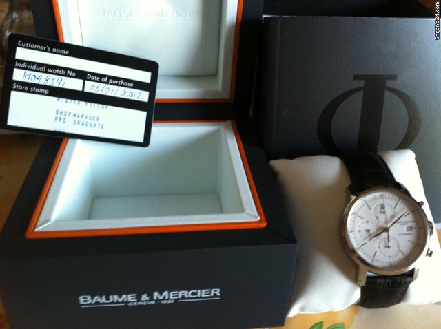 Baume & Mercier Classima Executives Chronograph 8591