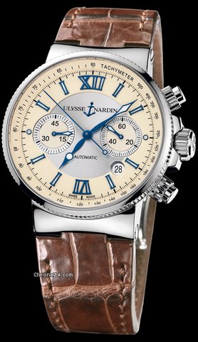 Ulysse Nardin MAXI MARINE CHRONOGRAPH - 100 % NEW