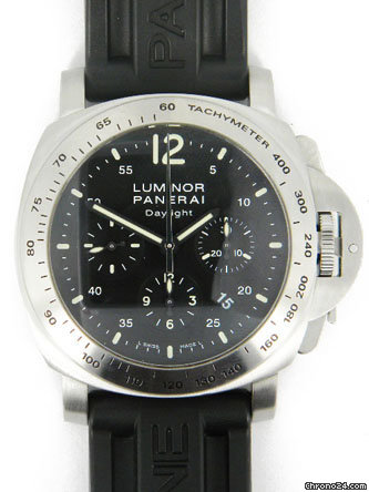 Panerai stainless steel Daylight Chronograph