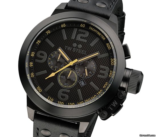 TW Steel Canteen Style Cool Black 2012 Herrenuhr Chronograph TW-901