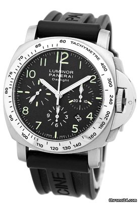 Panerai Gent's Stainless Steel  Luminor Daylight Chronograph Strapwatch
