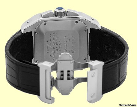 replica Cartier Santos 100 Chronograph XL Strapwatch WATCHES 1 