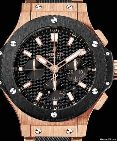 Hublot Big Bang Gold Ceramic /D.S.R. NEW