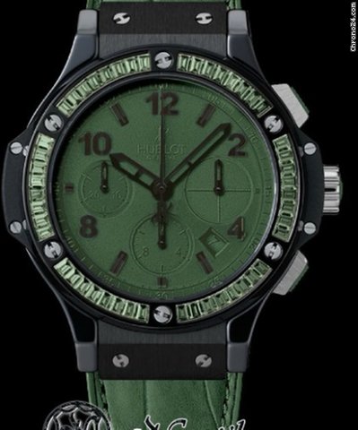 Hublot Tutti Frutti Black Dark Green Carat /D.S.R. NEW