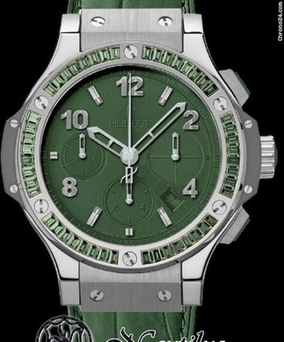 Hublot Tutti Frutti Dark Green Carat /D.S.R. NEW
