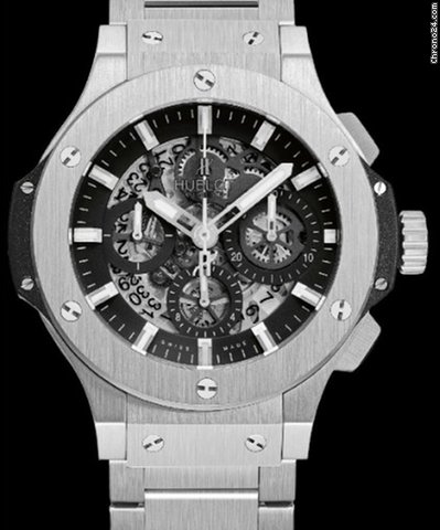 Hublot Big Bang Aero Bang Steel  /D.S.R. NEW