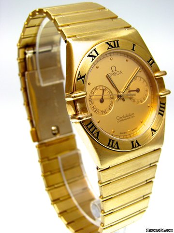 replica Omega CONSTELLATION DAY DATE Massiv 750 Gelbgold WATCHES 1 
