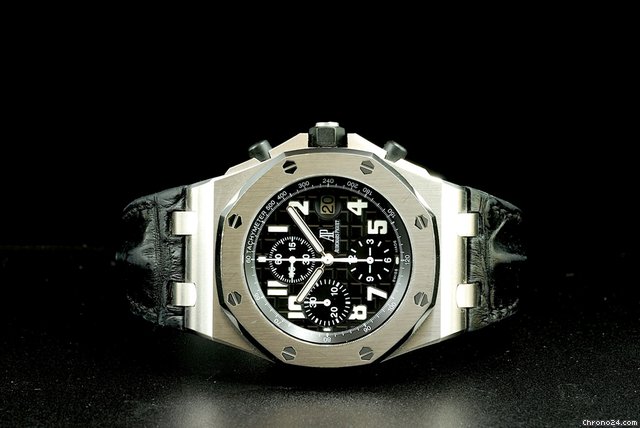 Audemars Piguet Offshore acciaio Pelle