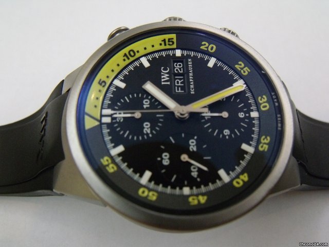 IWC Aquatimer chronograph Black Dial