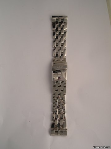 Breitling brazalete pilot acero