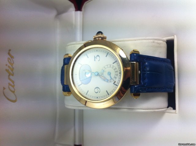 Cartier PASHA FASI LUNA ORO GIALLO