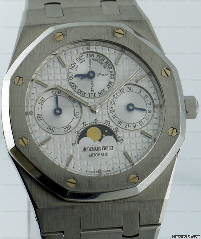 Audemars Piguet Royal Oak Quantime Perpetual Calendar SS/SS White