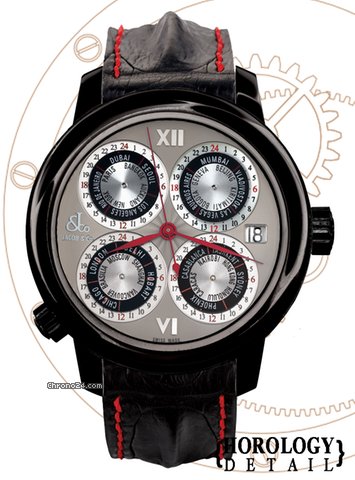 Jacob & Co. 33 Time Zone Automatic World Time GMT-GMT4BC