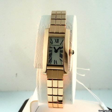 Cartier Tank Allongee Rose Gold Pre-owned