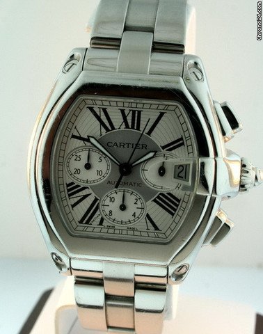 replica Cartier Roadster Men's W62019X6 Pre-owned WATCHES 1 