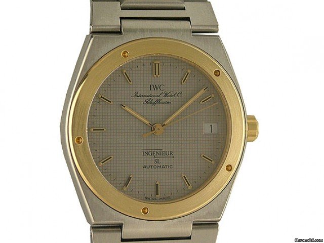 IWC Ingenieur SL Stahl/Gelbgold Automatic Vintage 34mm