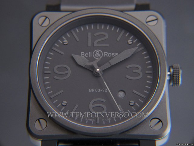 Bell & Ross Instrument BR 03-92 Phantom full set 2012 N.O.S