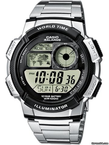 Casio Herrenuhr Casio Collection AE-1000WD-1AVEF