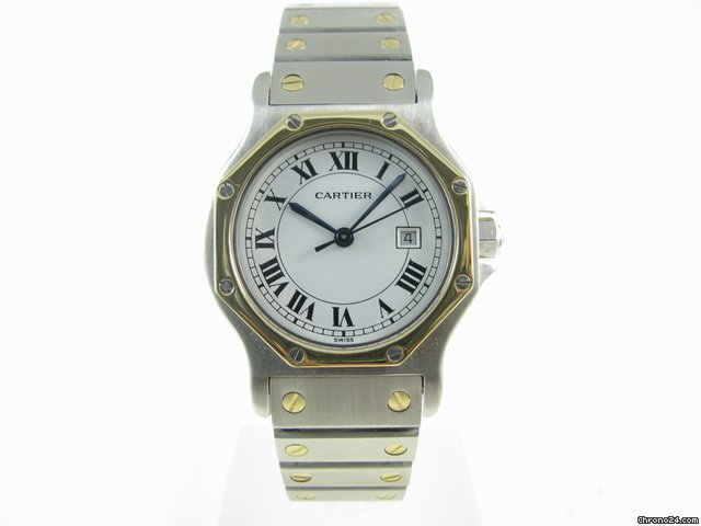 Cartier Santos mit 2 Jahren Garantie