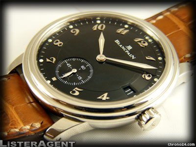 replica Blancpain solo tempo nero AUT Ref. 1161-1130-55. NUOVO WATCHES 1 