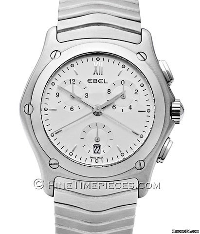 Ebel Classic Wave Chronograph Edelstahl - 9251 F 41
