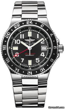 Breitling Superocean GMT Stainless Steel