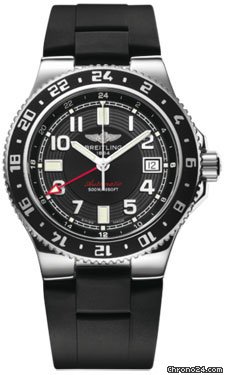 Breitling Superocean GMT Stainless Steel