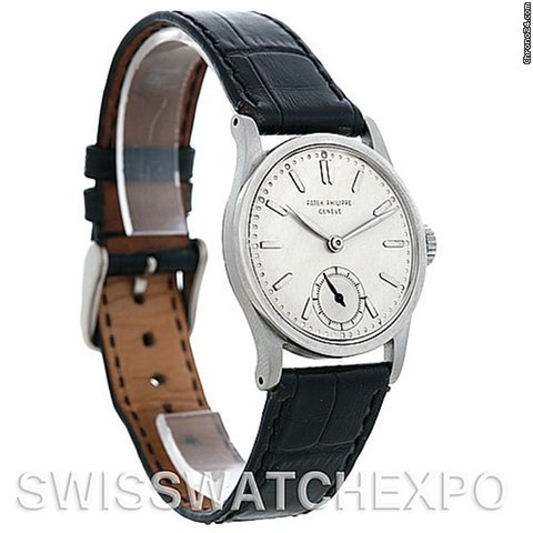 Patek Philippe Calatrava Vintage Stainless Steel Watch Ref 96