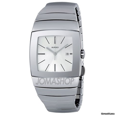 Rado Sintra Silver Dial Ceramic Mens Watch R13720122