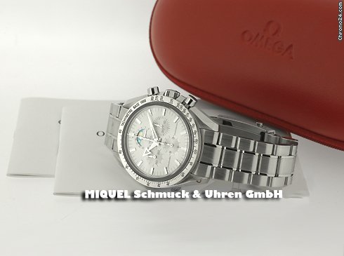replica Omega Speedmaster Professional - Mondphase - Wei goldl��nette (gebraucht) WATCHES 1 