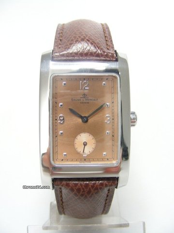 Baume & Mercier Hampton medium steel/acier cadran bronze/bronze dial