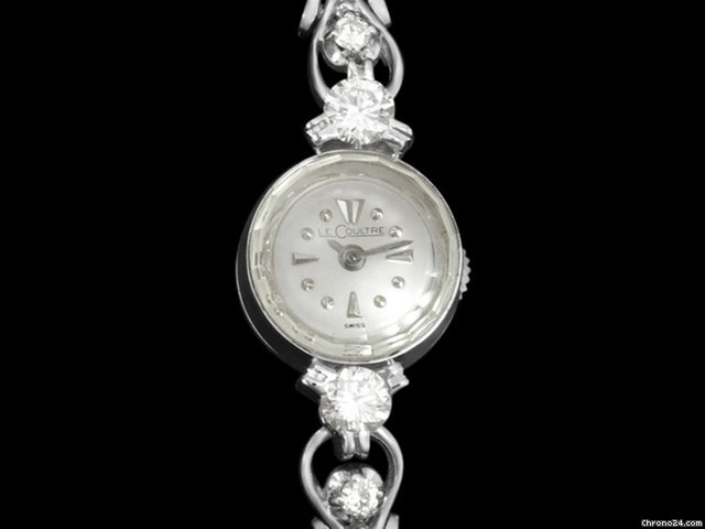 replica Jaeger-LeCoultre 1964 JAEGER-LECOULTRE Vintage Ladies Watch - 14K WHITE GOLD WATCHES 1 