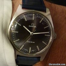 Omega genEve mecanique fond visse - cadran mauve