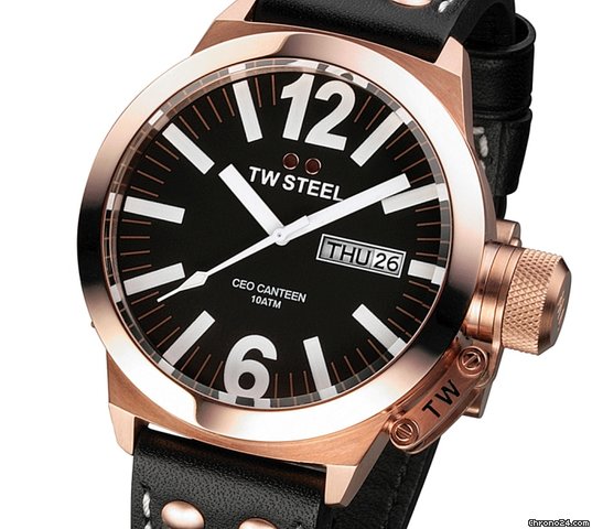 TW Steel CEO CANTEEN TWCE1021 CE1021 Herrenuhr Gold