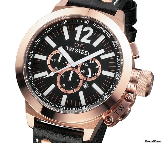 TW Steel TWCE1024 TW STEEL CEO CANTEEN Chronograph Herrenuhr Gold