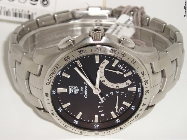 TAG Heuer Link Calibre S  1/100 Chronograph