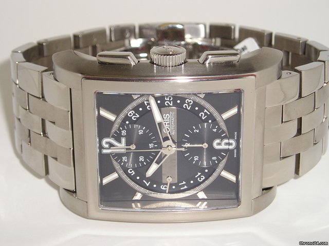 Oris Rectangular Titan Chronograph