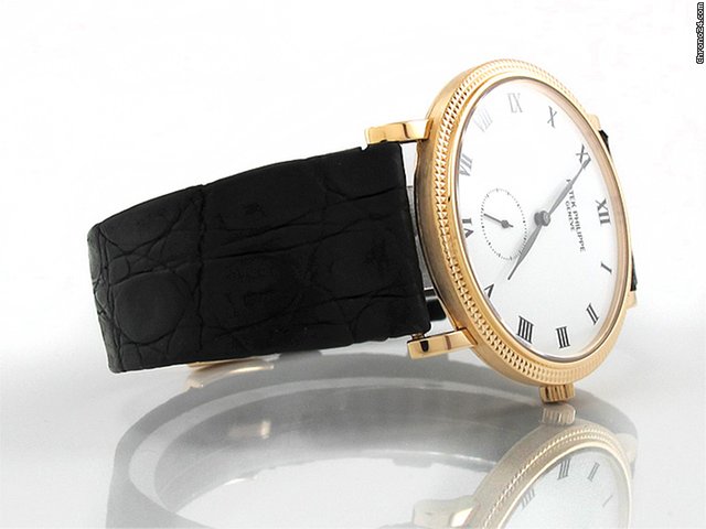 replica Patek Philippe "CALATRAVA 3919" 33 mm 750/- Gelbgold Handaufzug WATCHES 1 