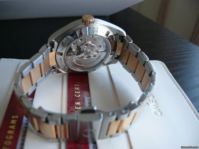replica Omega Seamaster Aqua Terra St/Rose Gold Cal 8500 WATCHES 1 