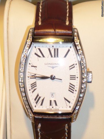 Longines EVIDENZA sertie 44 diamants 0,369 ct