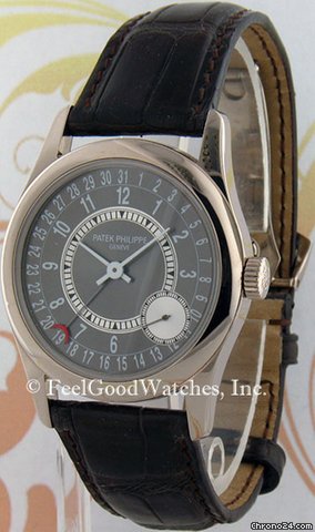 Patek Philippe 6000G Calatrava, White Gold