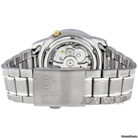 replica Seiko 5 Silver Stainless Steel Automatic Mens Watch SNKK09 WATCHES 1 