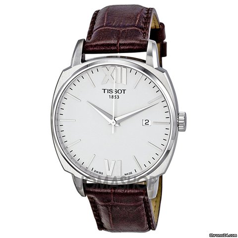 Tissot T-Lord Automatic White Dial Mens Watch T059.507.16.018.00