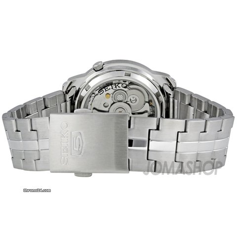 replica Seiko 5 Automatic Black Dial Stainless Steel Mens Watch SNKK81 WATCHES 1 