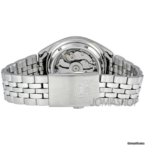 replica Seiko 5 Automatic Grey Dial Stainless Steel Mens Watch SNKL19 WATCHES 1 