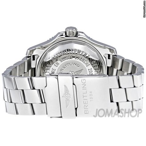 replica Breitling Superocean Black Dial Stainless Steel Mens Watch A17391A8-BA78SS WATCHES 1 