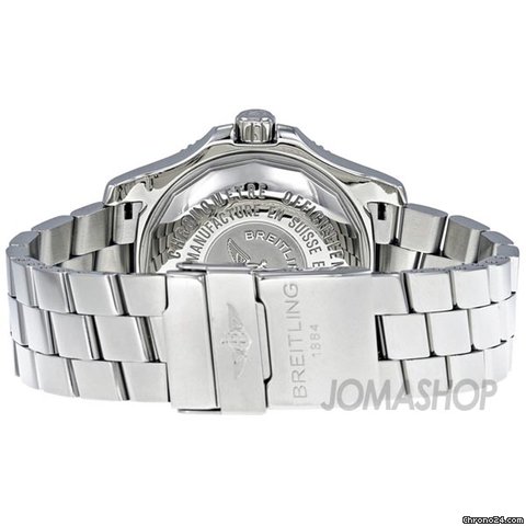 replica Breitling Superocean Black Dial Stainless Steel Mens Watch A17391A8-BA76SS WATCHES 1 
